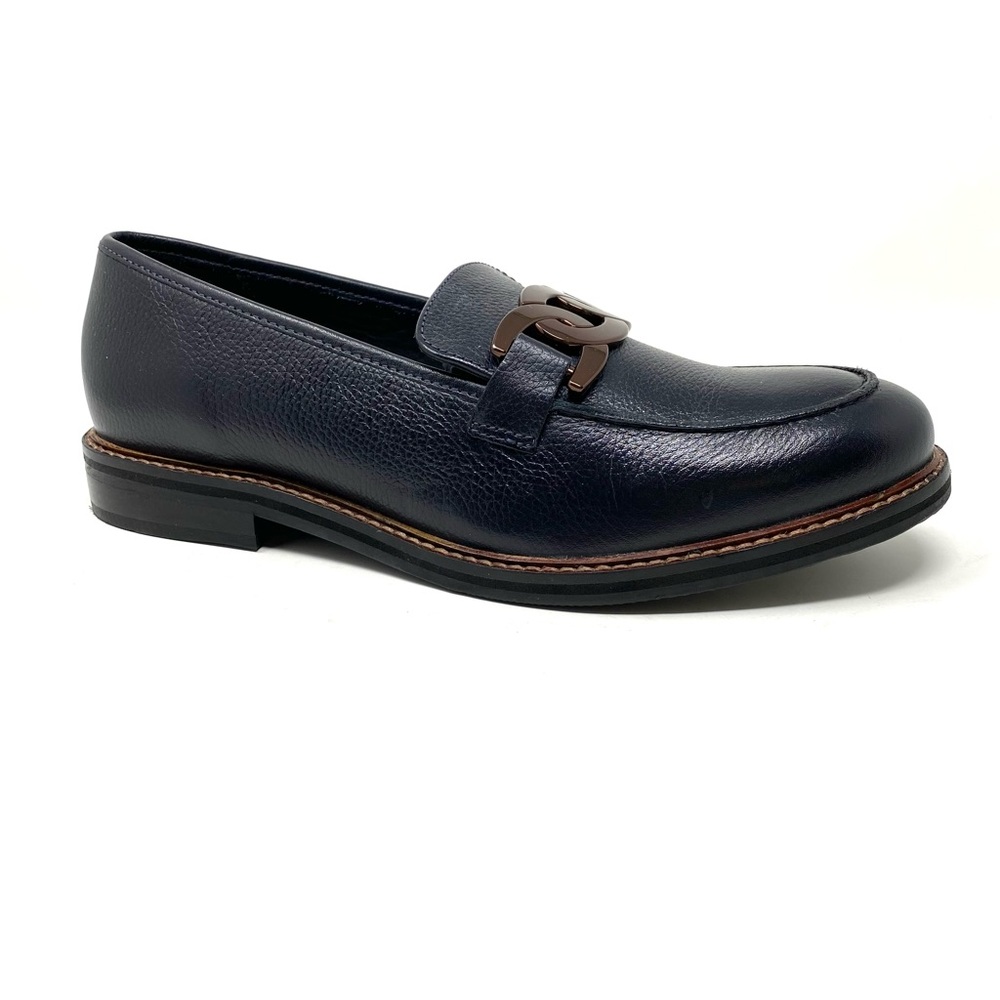 Ara Kent Trotteur 2.0 Black Leather Loafers 35mm Block Heel